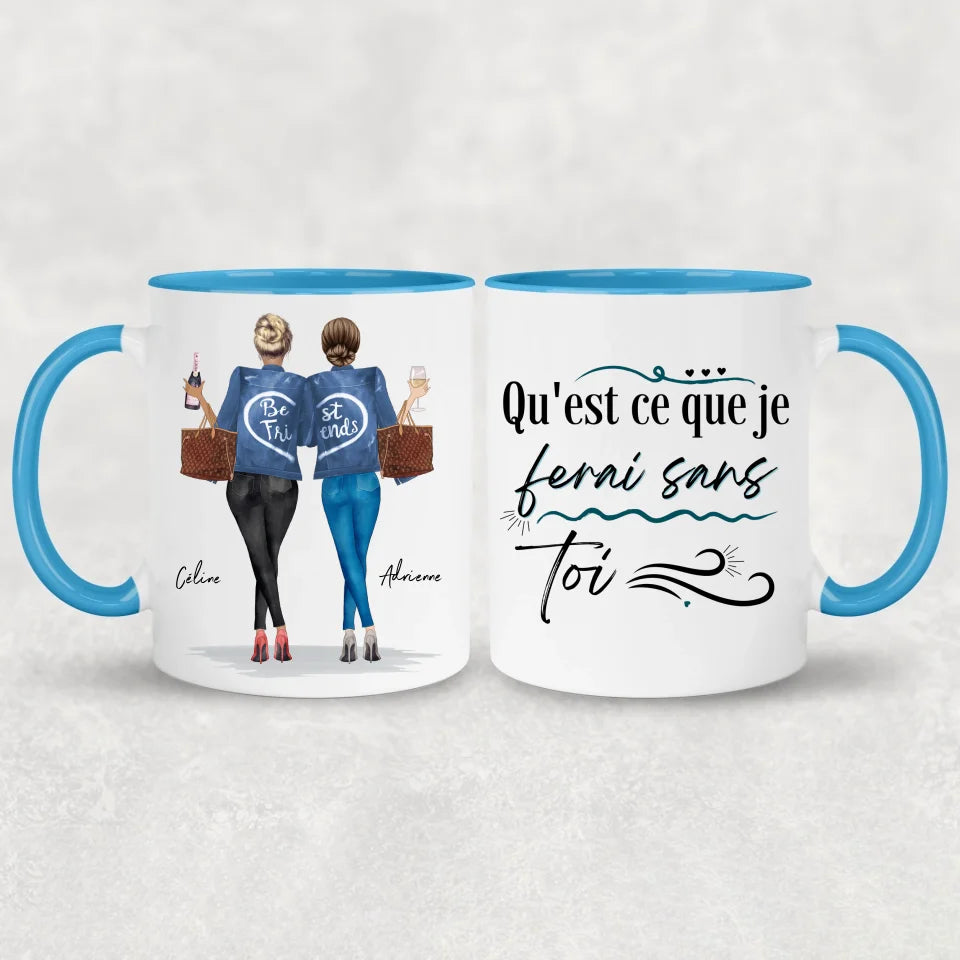Reines du shopping - Mug personnalisé