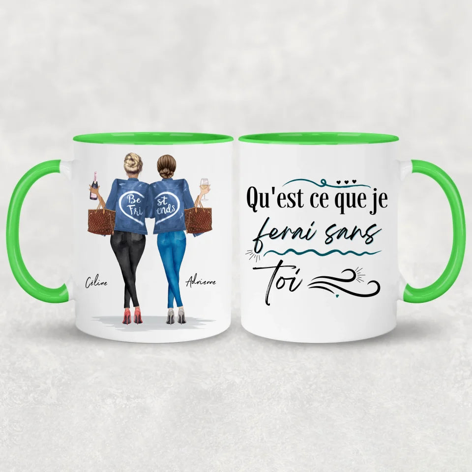 Reines du shopping - Mug personnalisé