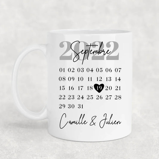 Un jour spécial - mug personnalisé