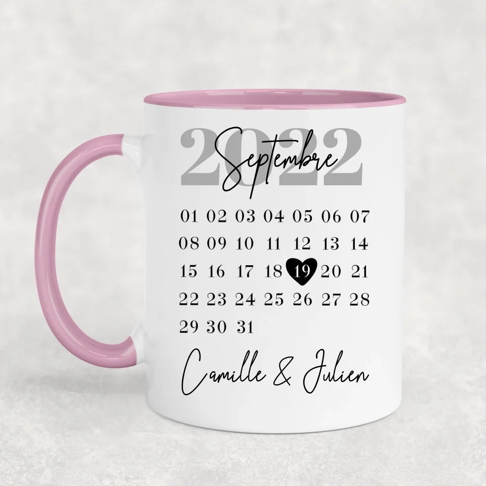 Un jour spécial - mug personnalisé