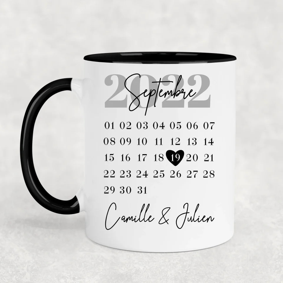 Un jour spécial - mug personnalisé