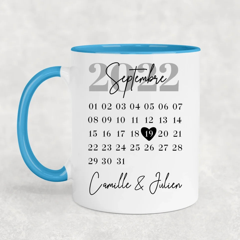 Un jour spécial - mug personnalisé