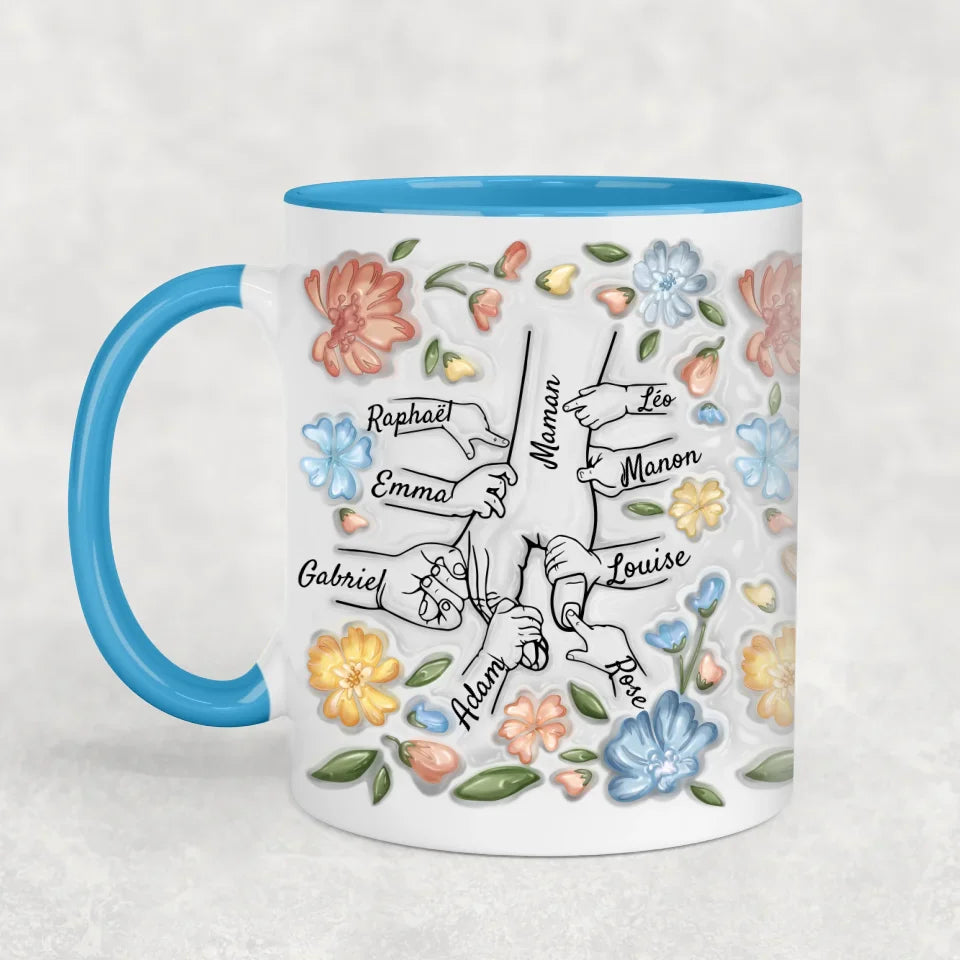 Fleurs - Mug personnalisé