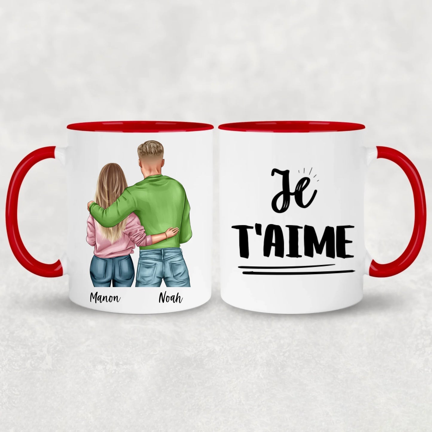 Couple - Mug personnalisé