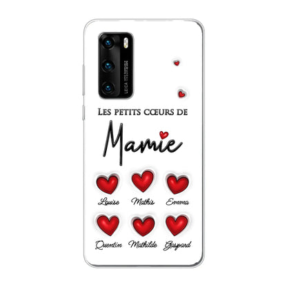 Les petits cœurs - Coque de téléphone personnalisée