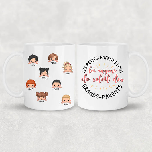 Mes petits-enfants - Mug personnalisé