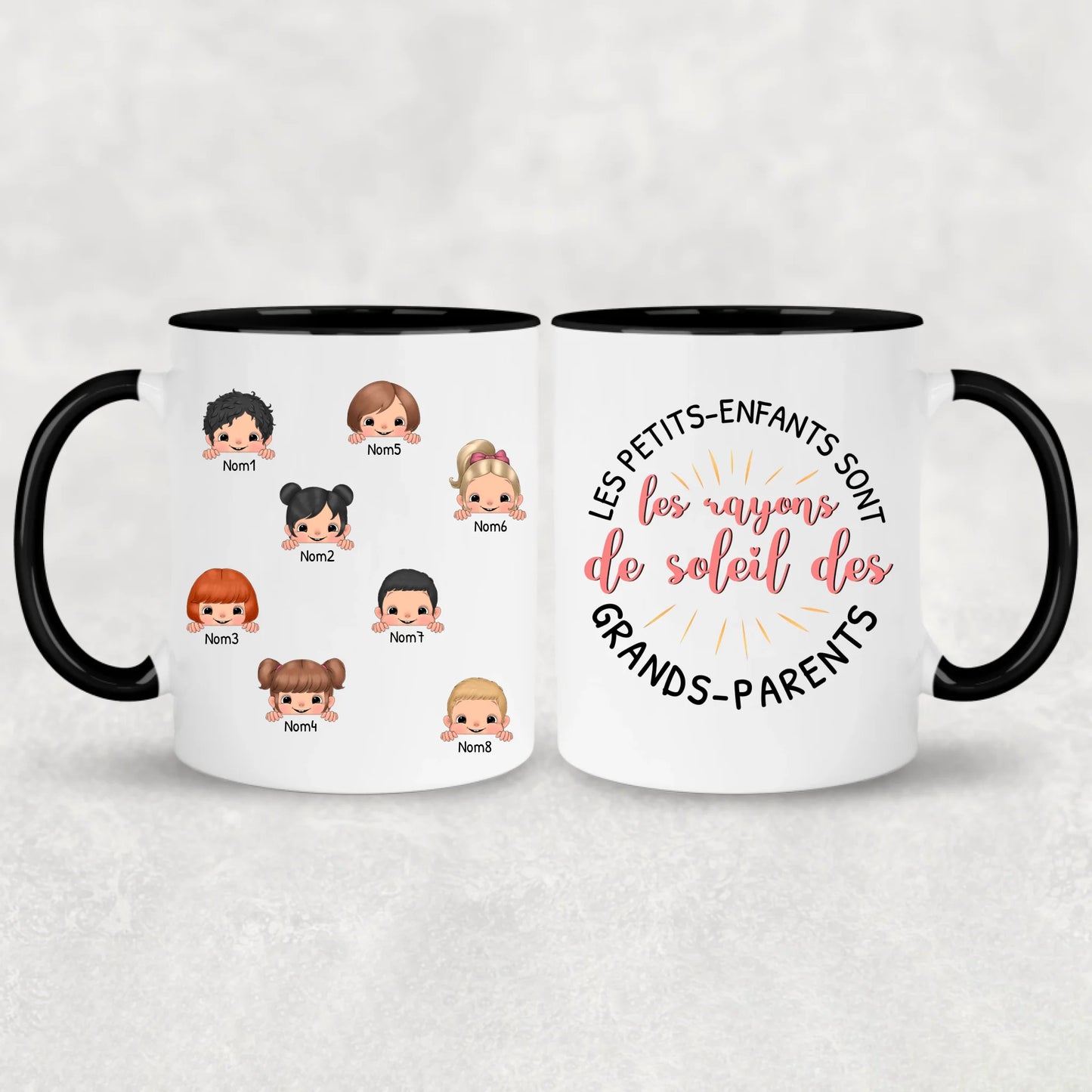 Mes petits-enfants - Mug personnalisé