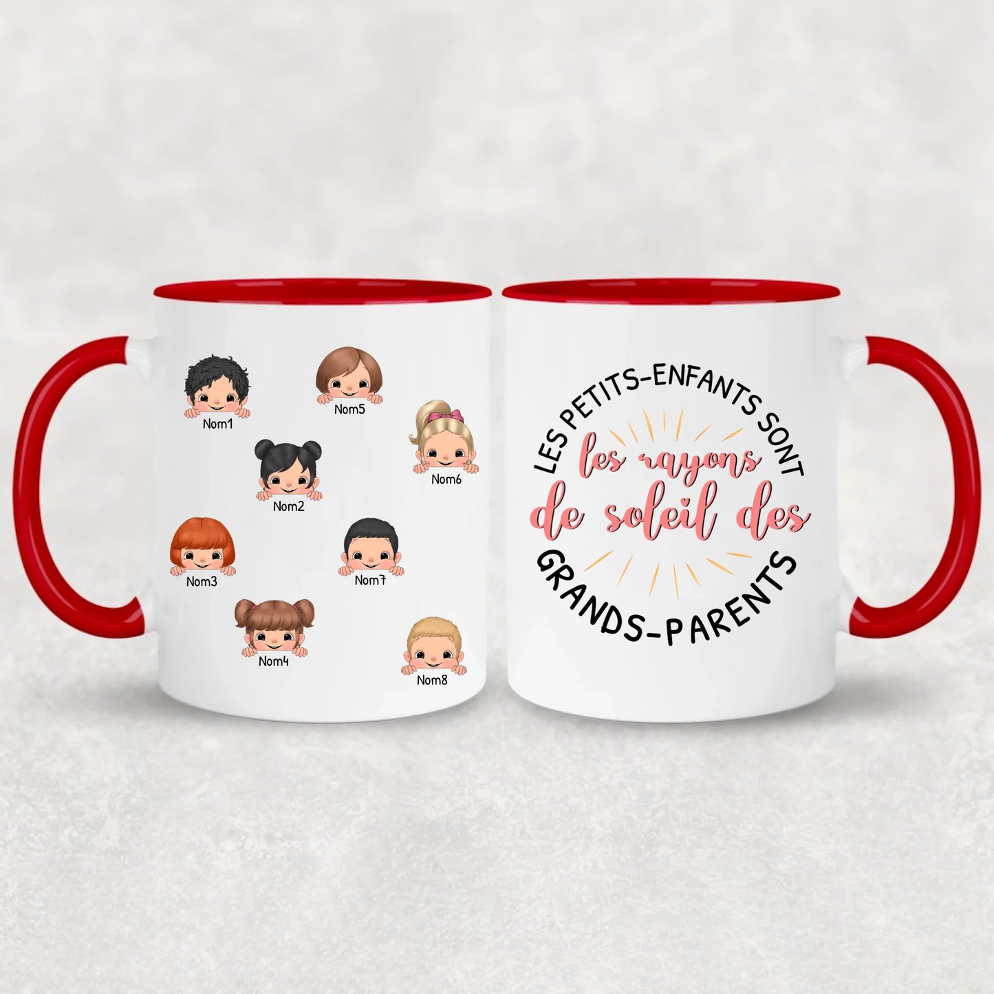 Mes petits-enfants - Mug personnalisé