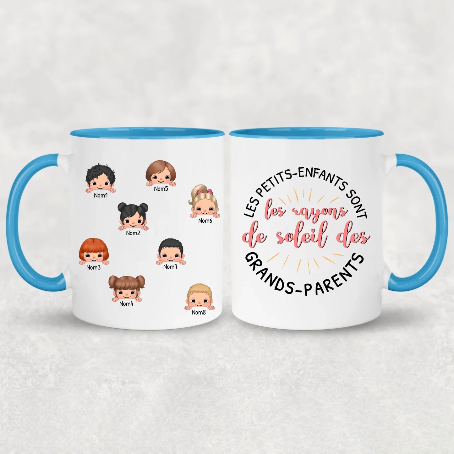 Mes petits-enfants - Mug personnalisé