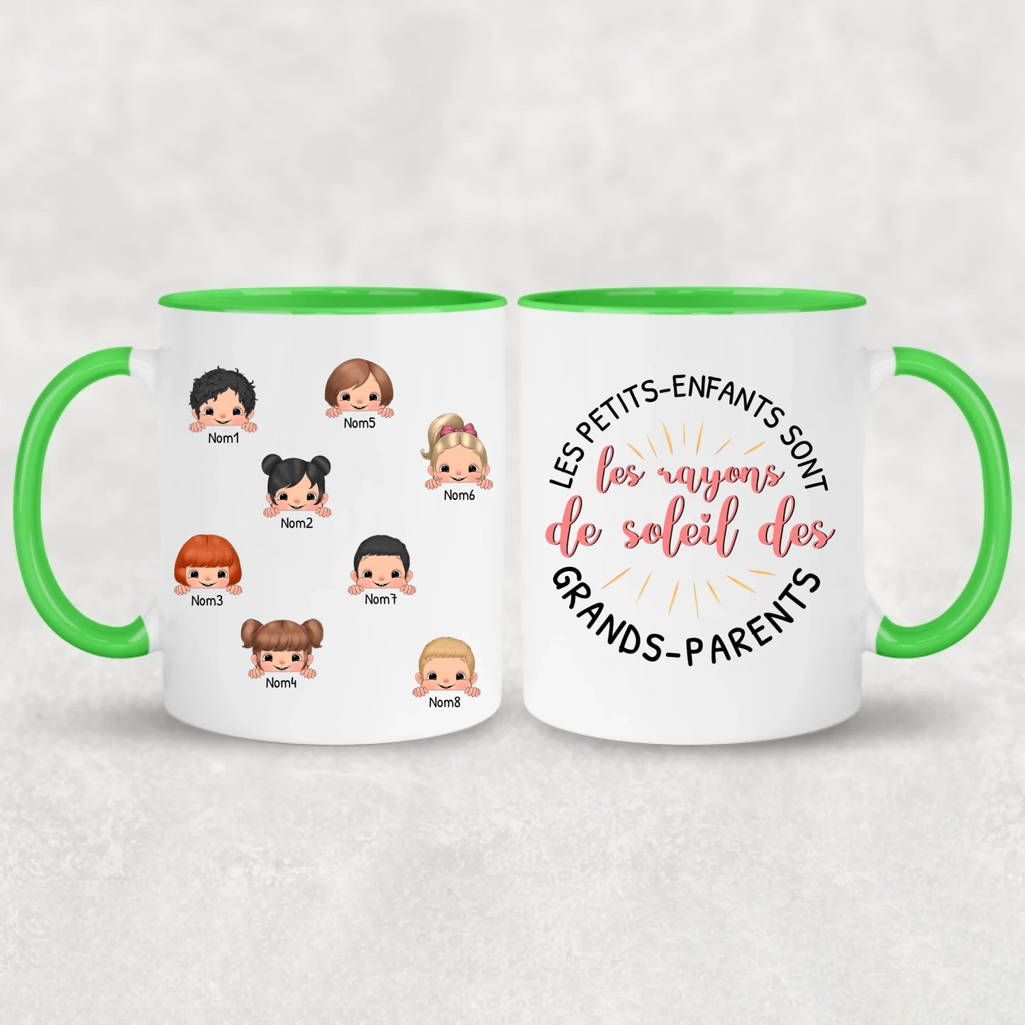 Mes petits-enfants - Mug personnalisé