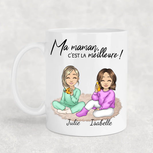 Maman est toujours là - Mug personnalisé