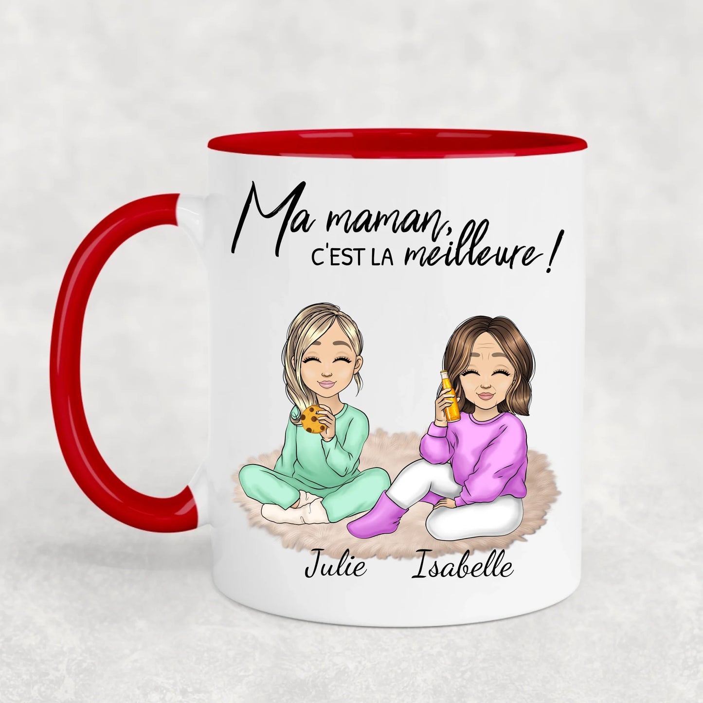 Maman est toujours là - Mug personnalisé