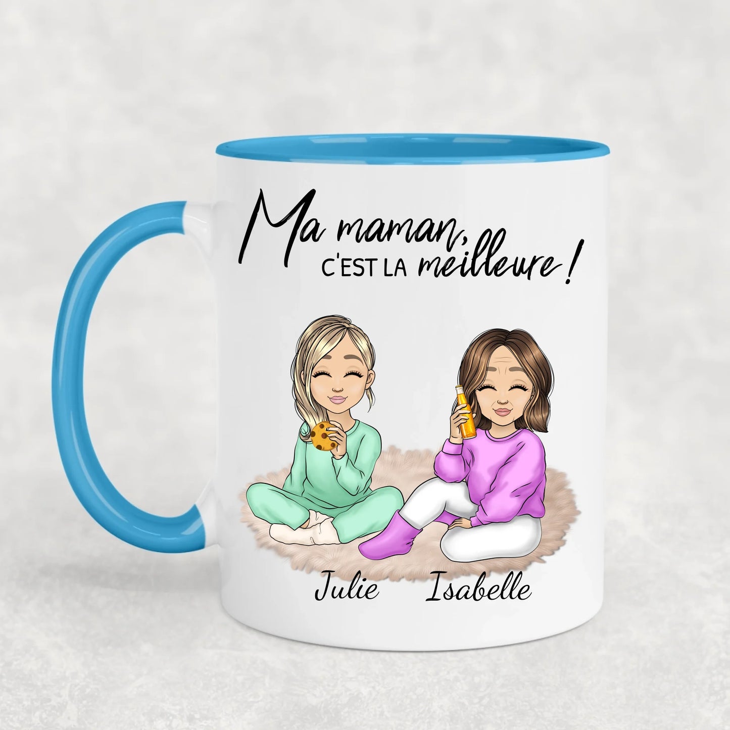 Maman est toujours là - Mug personnalisé