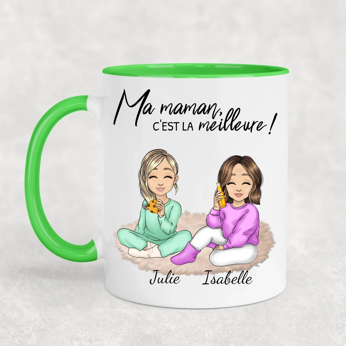 Maman est toujours là - Mug personnalisé