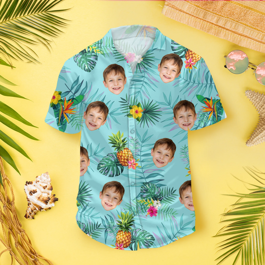 Vacances - Chemise hawaïenne personnalisée